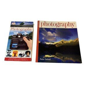 Photography Book Lot Tom Ang Eyewitness + Peter Cattrell Techniques Guides